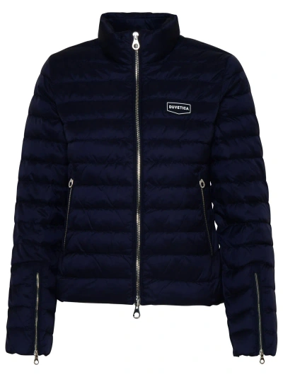Duvetica Bedonia Navy Polyamide Puffer Jacket In Nys