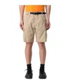 Duvetica Belt-loop Shorts In Brown