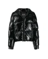 Duvetica Black Bellatrix Short Style Down Jacket In Black
