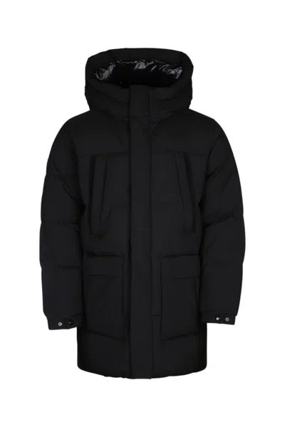 DUVETICA BLACK PUFFER JACKET