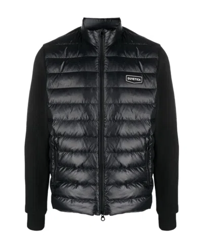 Duvetica Decal Down Jacket In Black