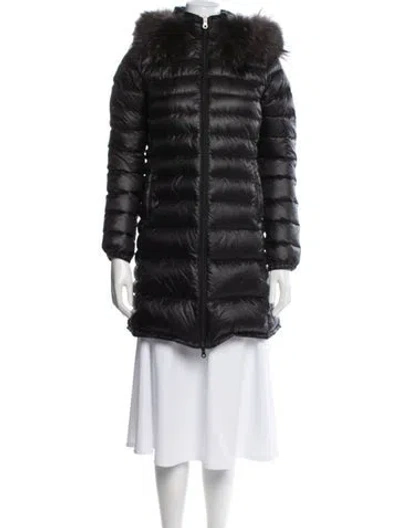 Pre-owned Duvetica Down Coat In Black