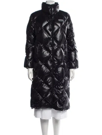 Pre-owned Duvetica Down Coat In Black