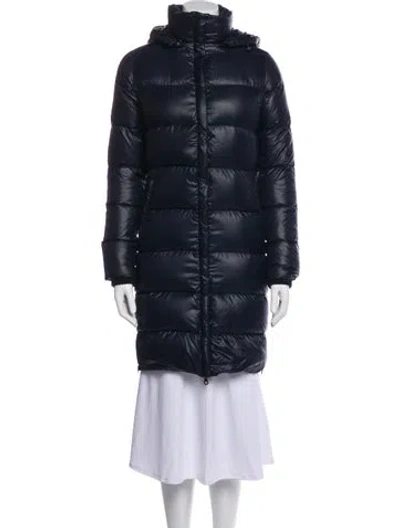 Pre-owned Duvetica Down Down Coat In Blue