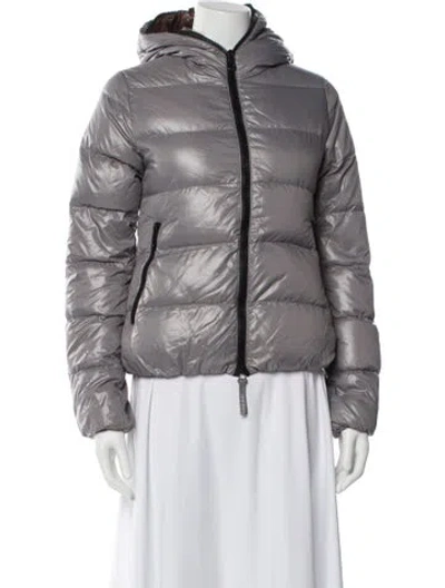 Pre-owned Duvetica Down Jacket In Gray
