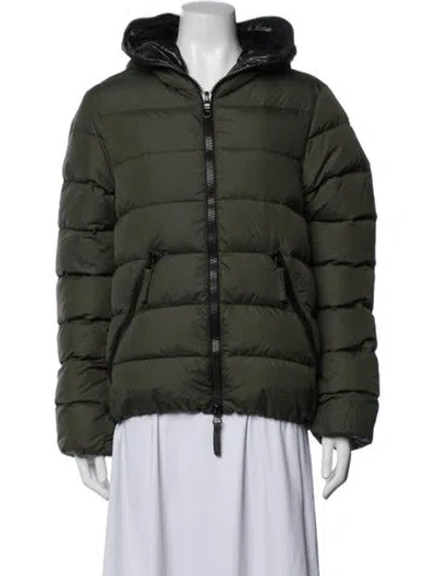 Pre-owned Duvetica Down Jacket In Green