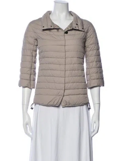 Pre-owned Duvetica Down Jacket In Neutral
