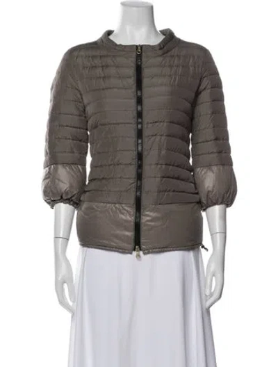 Pre-owned Duvetica Down Jacket In Neutral