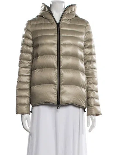 Pre-owned Duvetica Down Jacket In Neutral