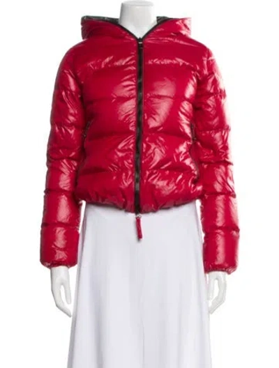Pre-owned Duvetica Down Jacket In Red