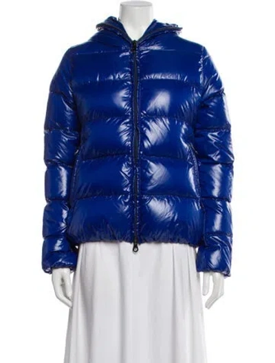 Pre-owned Duvetica Goose Down Down Jacket In Blue
