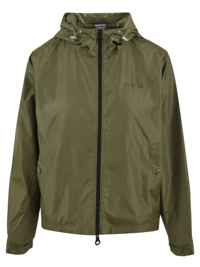 Duvetica Green Synthetic Women's Jacket For Ss24