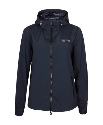 Duvetica Hooded Casual Jacket In Black