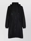 Duvetica Hooded Coat With Flap Pockets And Elastic Cuffs