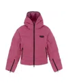 Duvetica Hooded Cotton-padded Suit In Pink