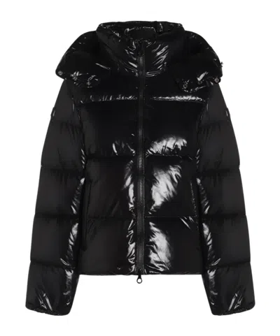 Duvetica Goose-down Puffer Jacket In Black