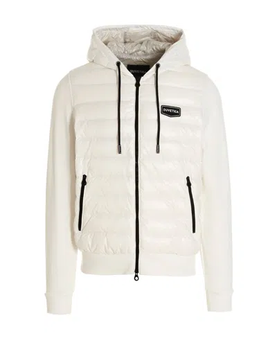 Duvetica Hooded Down Jacket In White