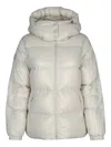 Duvetica Hooded Puffer Jacket In White