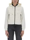 Duvetica Hooded Padded Jacket In White
