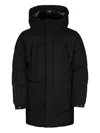 Duvetica Quilted Hooded Coat Front Pockets