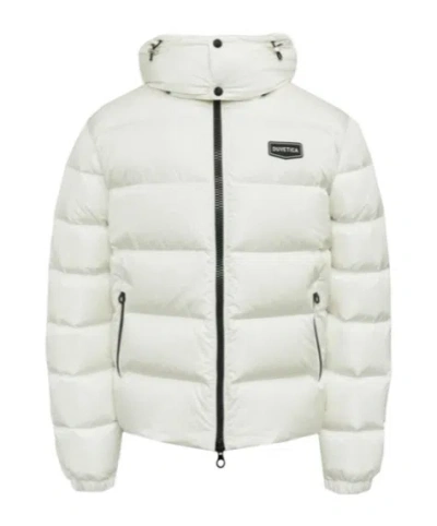 Duvetica Logo Down Jacket In White