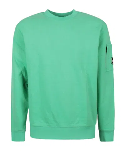 DUVETICA LOGO-PATCH COTTON SWEATSHIRT
