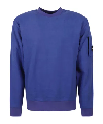 DUVETICA DUVETICA LOGO-PATCH CREWNECK SWEATSHIRT