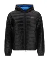 Duvetica Logo Patch Down Jacket In Black