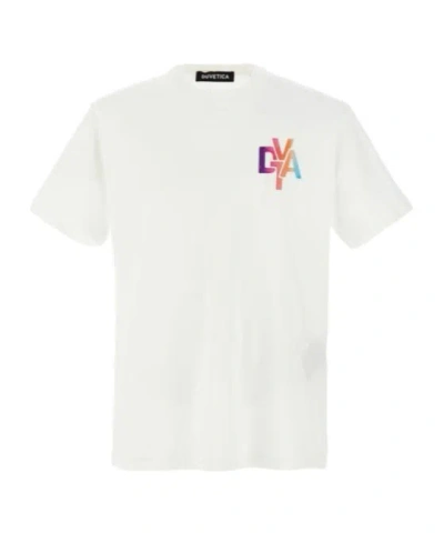 Duvetica Logo-print Cotton T-shirt In White