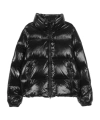 Duvetica Long Sleeve Down Jacket In Black