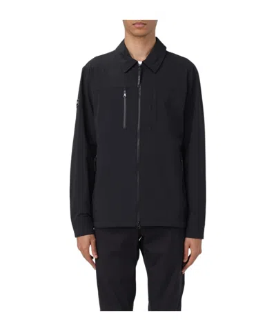 Duvetica Long-sleeved Casual Jacket In Black