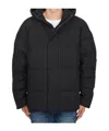 Duvetica Long-sleeved Down Jacket In Black