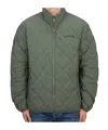 Duvetica Long-sleeved Down Jacket In Green