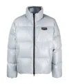 Duvetica Man Puffer Grey Size 42 Polyamide In White