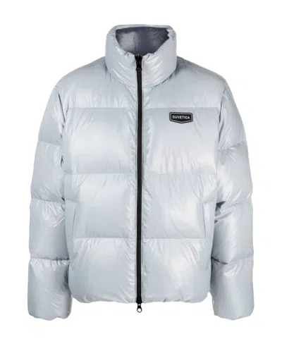 DUVETICA LONG-SLEEVED ZIPPER DOWN JACKET