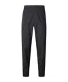 Duvetica Loose Waist Casual Pants In Black