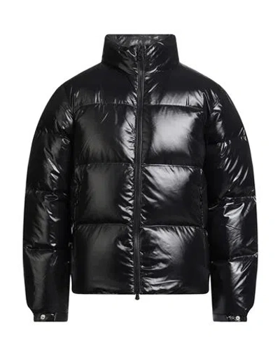 Duvetica Man Puffer Black Size 38 Polyamide