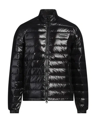 Duvetica Man Puffer Black Size 42 Polyamide In Black