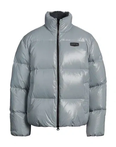 Duvetica Man Puffer Grey Size 42 Polyamide