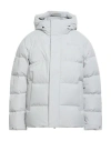 Duvetica Man Puffer Light Grey Size 42 Polyester In Grey
