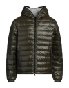 Duvetica Man Puffer Military Green Size 40 Polyamide In Green