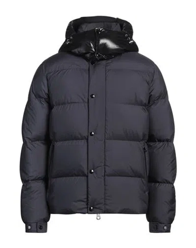 DUVETICA DUVETICA MAN PUFFER NAVY SIZE 44 POLYESTER, POLYAMIDE