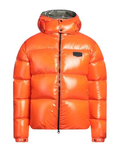 Duvetica Down Jackets In Orange