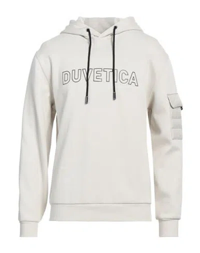Duvetica Man Sweatshirt Light Grey Size Xl Cotton, Polyester