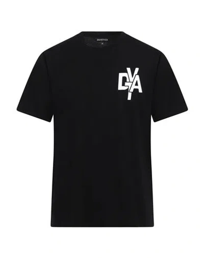 Duvetica Man T-shirt Black Size Xl Cotton