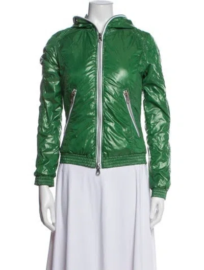 Pre-owned Duvetica Nylon Down Jacket In Green