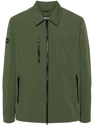 Duvetica Nylon Jacket In Green
