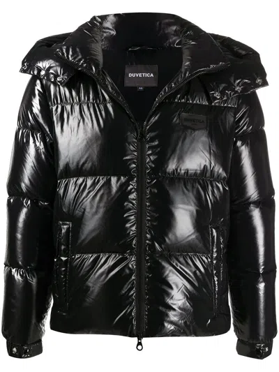 Duvetica Puffer Jacket In Black