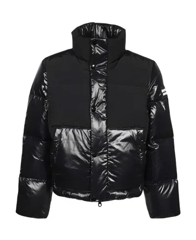 Duvetica Quilted Down Jacket In Black