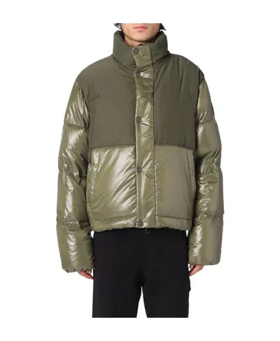 Duvetica Quilted Down Jacket In Green